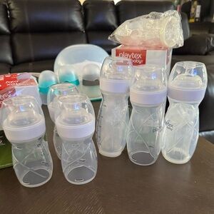 Playtex drop in baby bottles